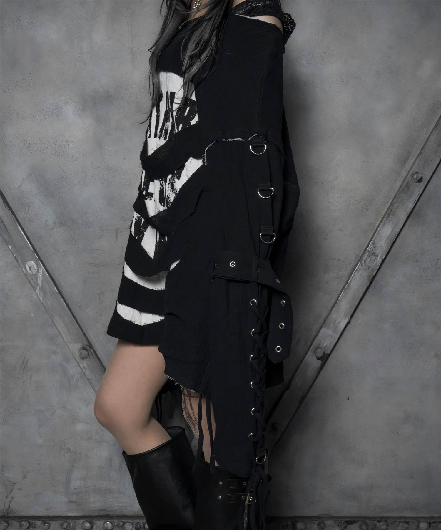【LAZY SLAY】レイヤーグランジワンピ