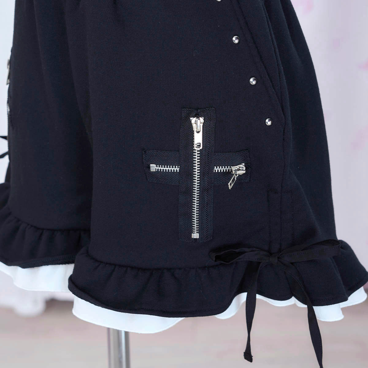 《mine》ジップクロスショートパンツ