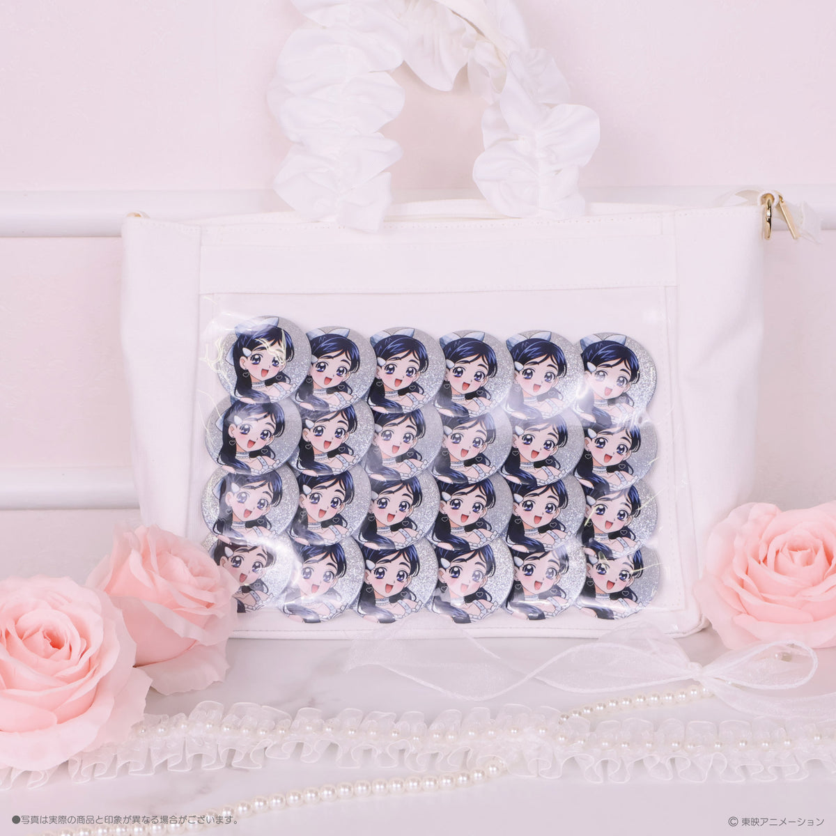 《ふたりはプリキュアMax Heart×LAFARY》丸型缶バッジセット