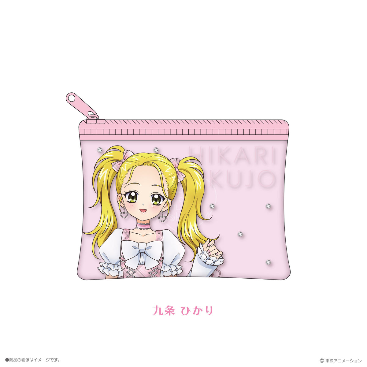 《ふたりはプリキュアMax Heart×LAFARY》ミニクリアポーチ