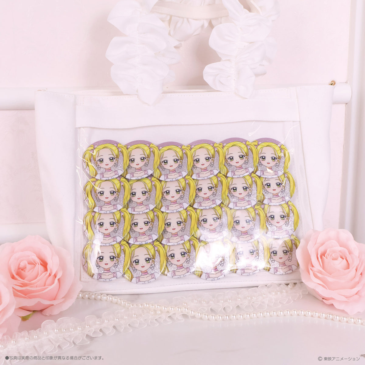 《ふたりはプリキュアMax Heart×LAFARY》丸型缶バッジセット