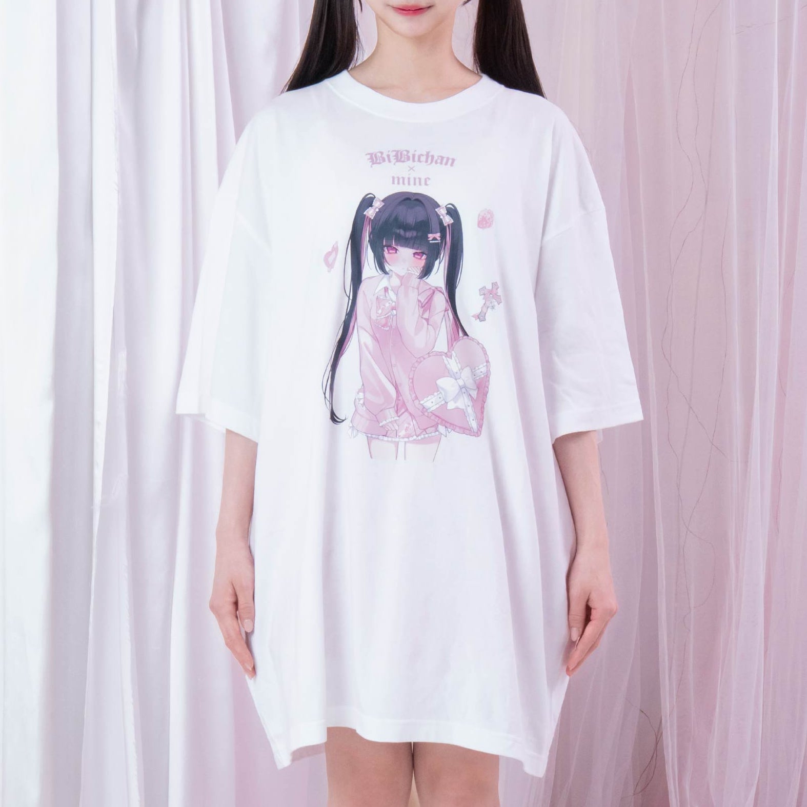 《ビビちゃん×mine》BIG Tシャツ