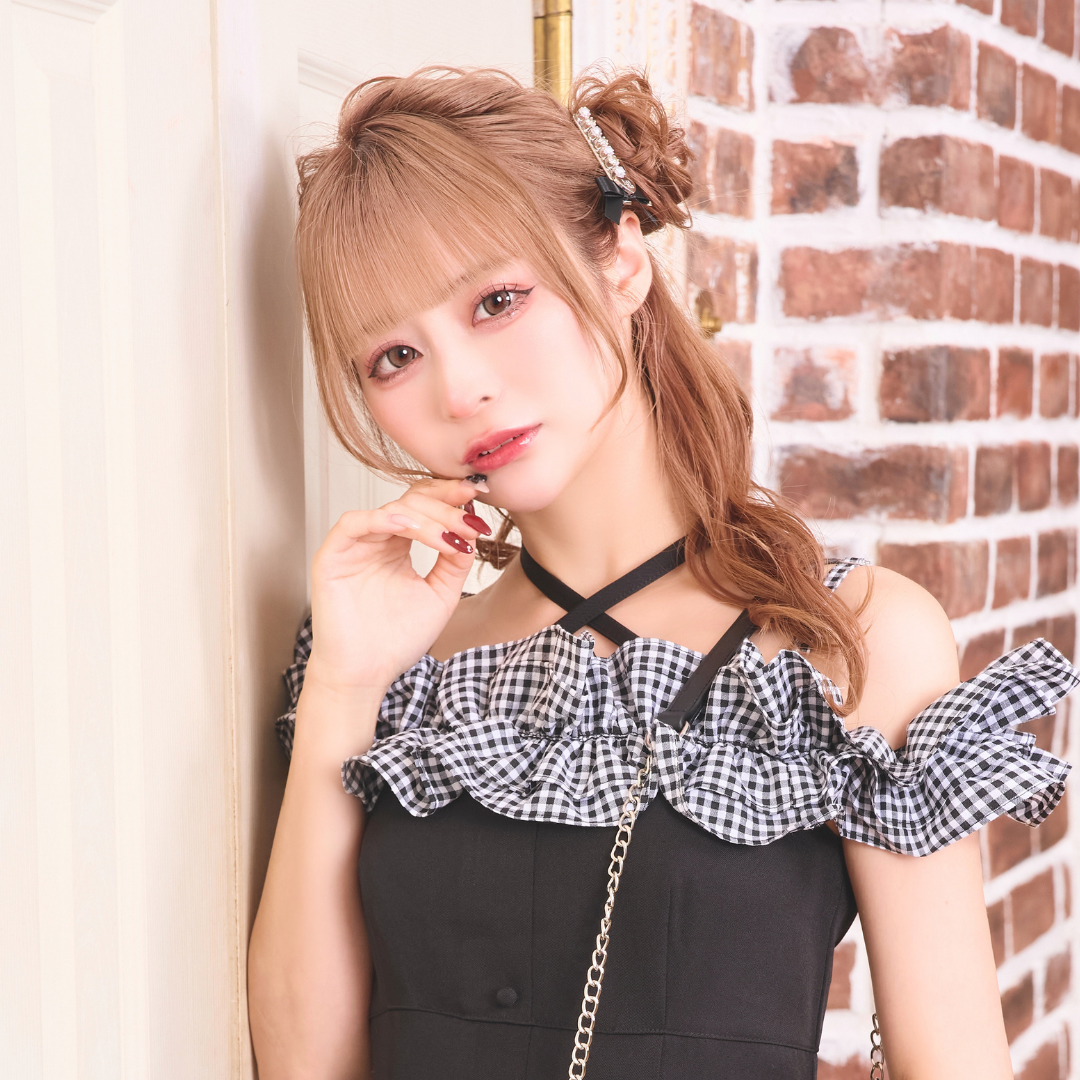 《LAFARY closet》ハートリボンヘアクリップ