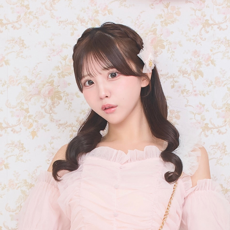《LAFARY closet》チュールフリルヘアクリップ