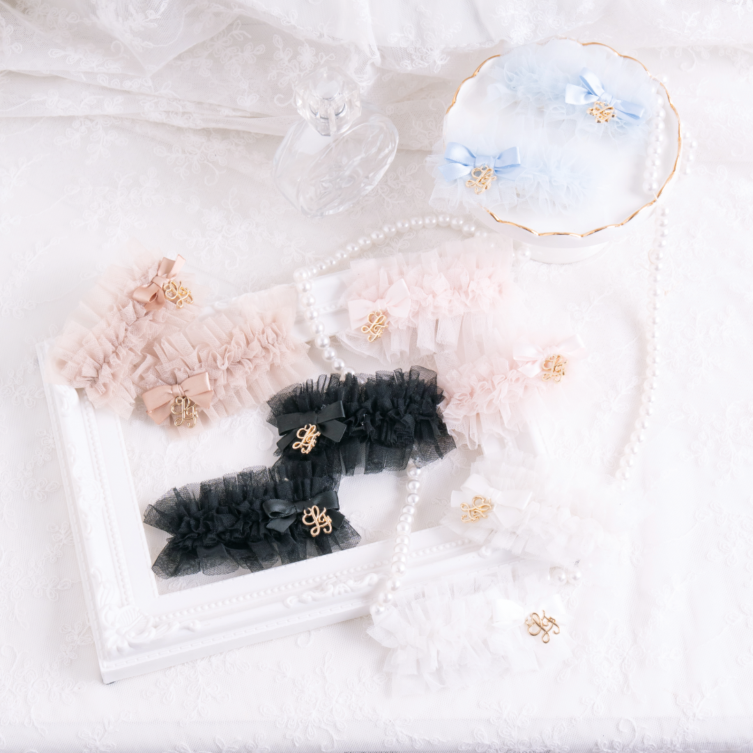 《LAFARY closet》チュールフリルヘアクリップ