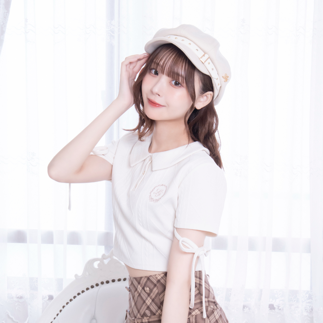 《LAFARY closet》エンブレムポロトップス