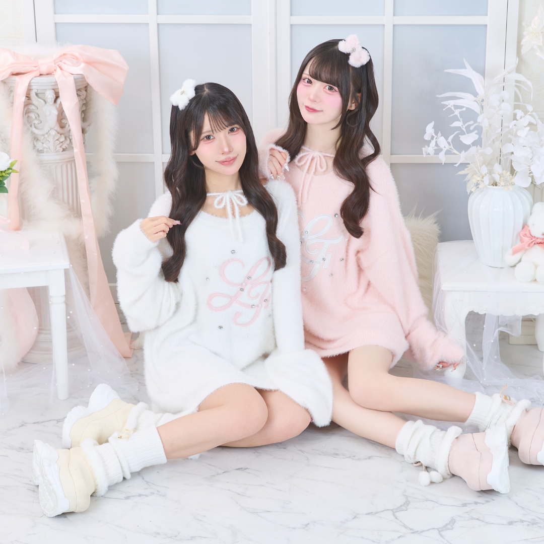 ホワイト×ピンク:152cm/ピンク×ホワイト:163cm