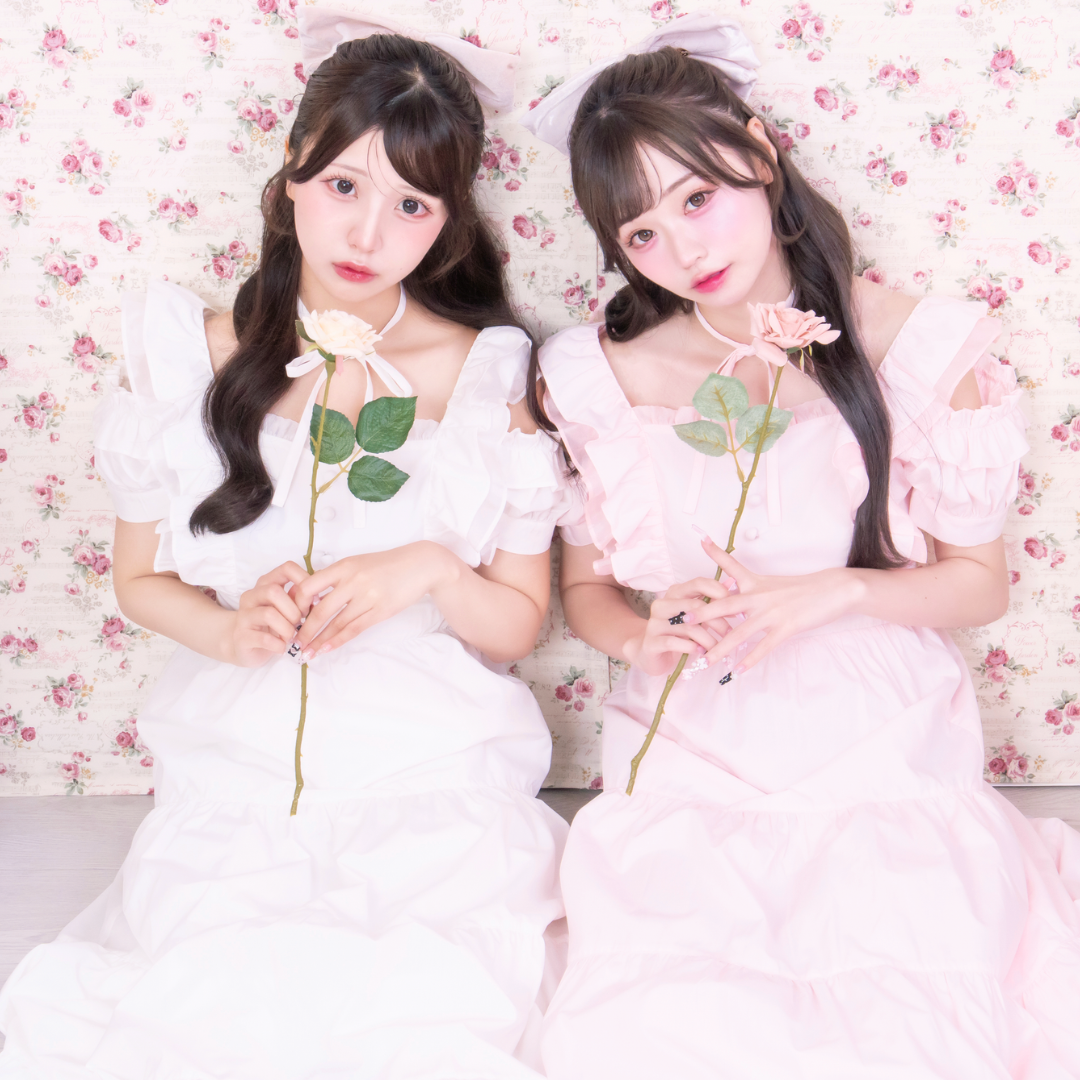 《LAFARY closet》ティアードロングワンピ