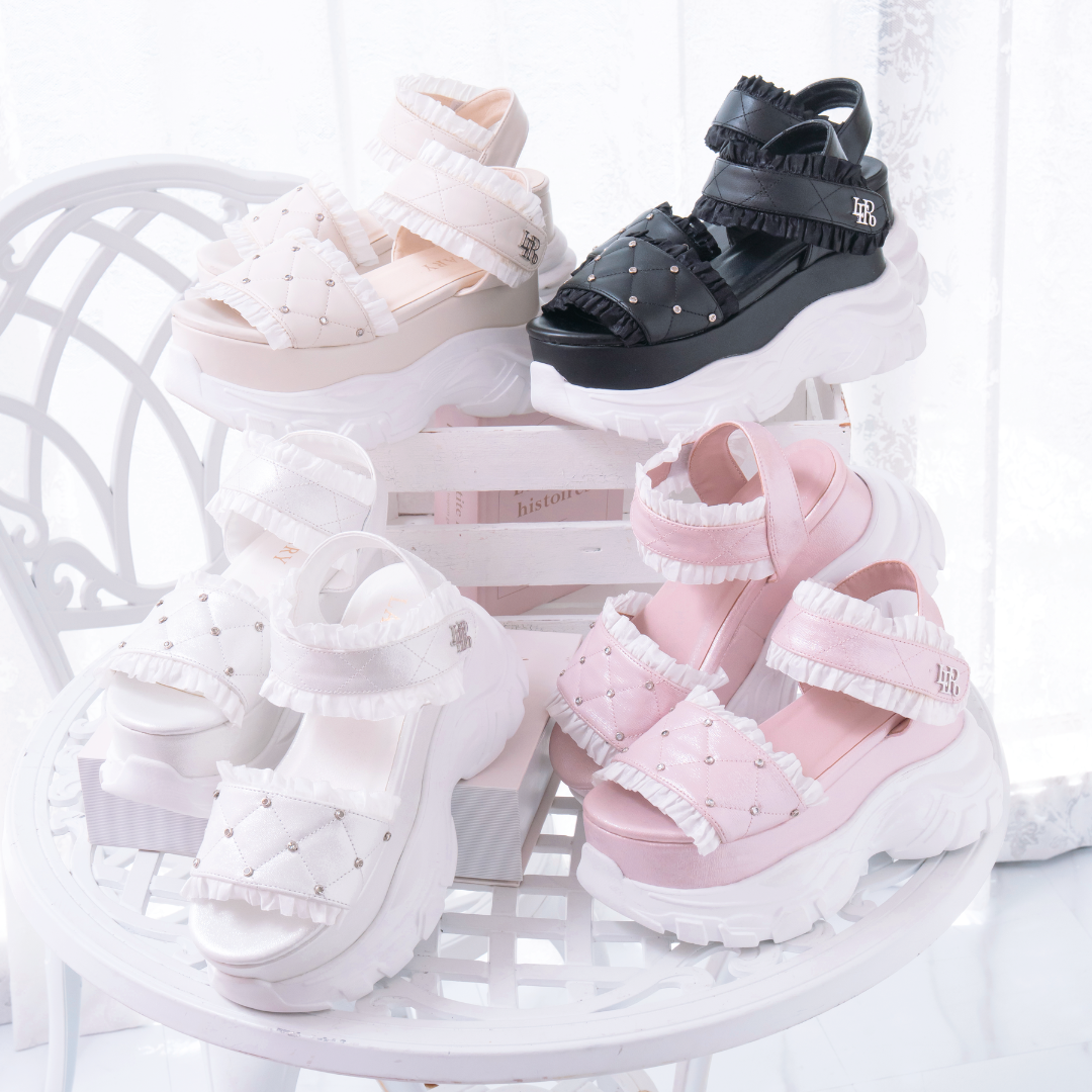 《LAFARY closet》ロゴキルティングスポサン