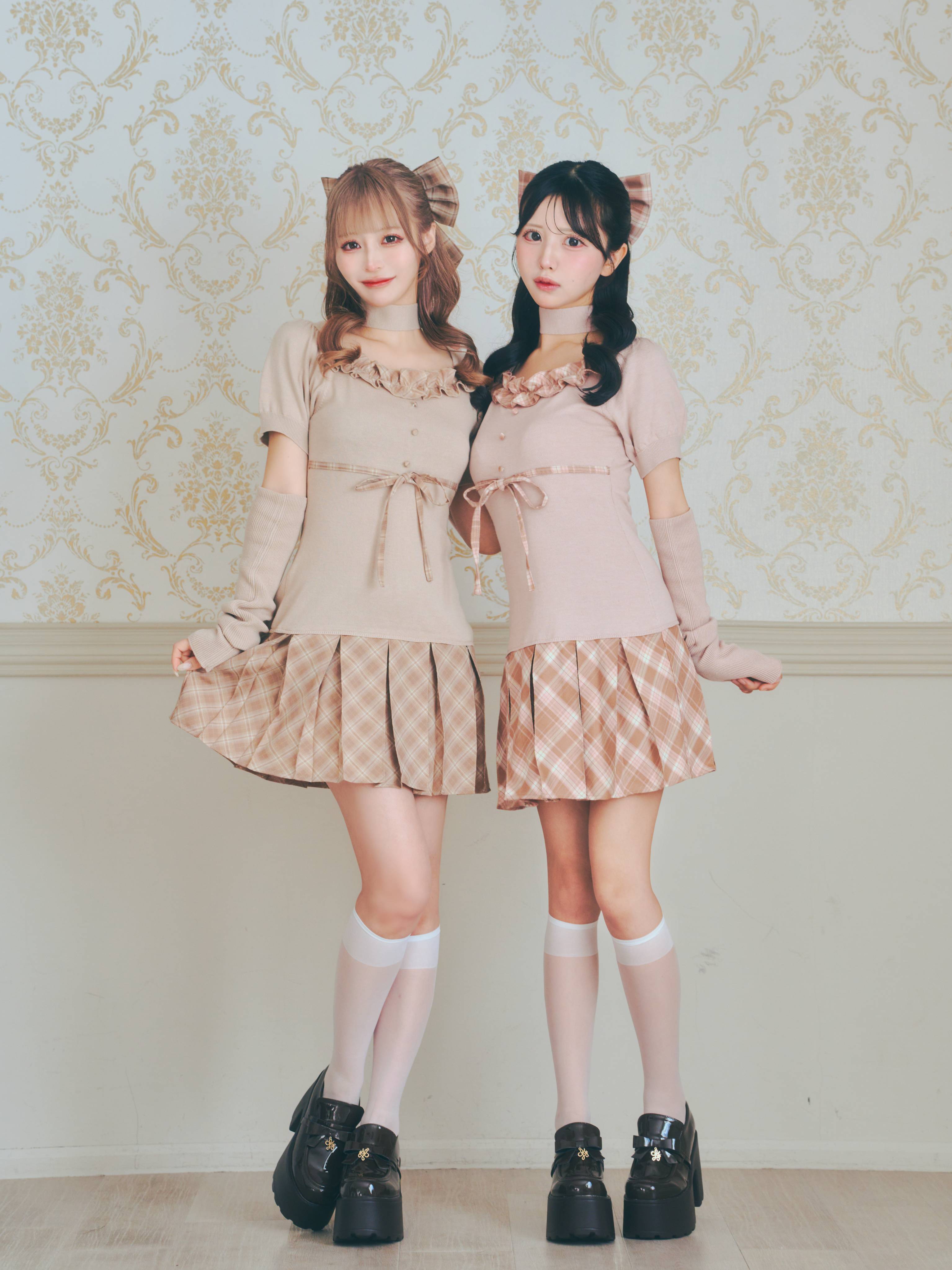 《LAFARY》ドッキングニットワンピース