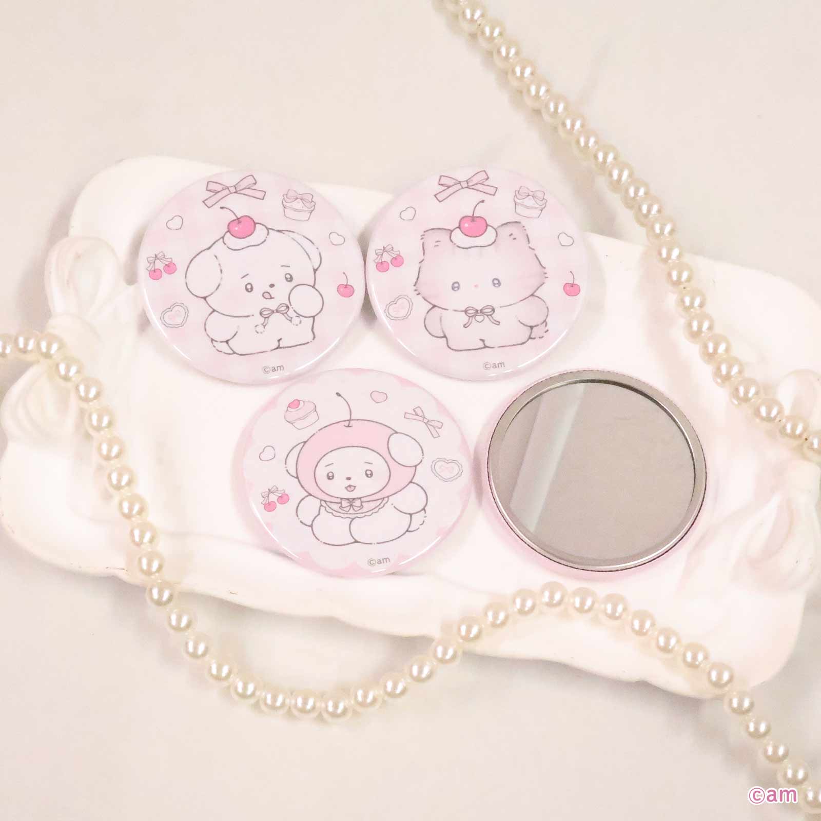 《むむたん×LAFARY》缶ミラー