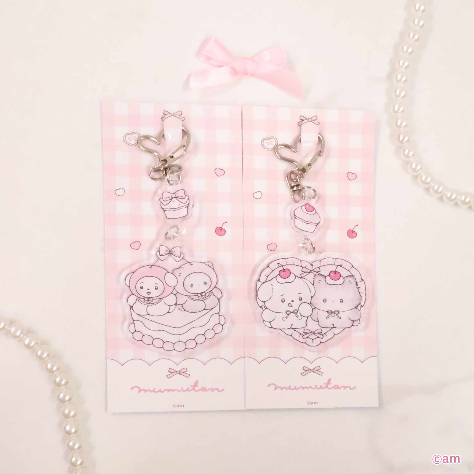 《むむたん×LAFARY》2連アクリルキーホルダー