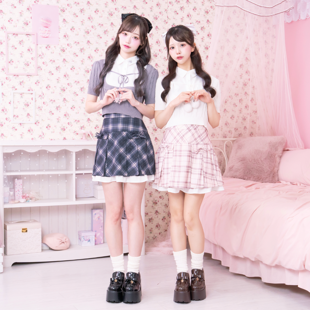 《LAFARY closet》プリーツフリルスカパン
