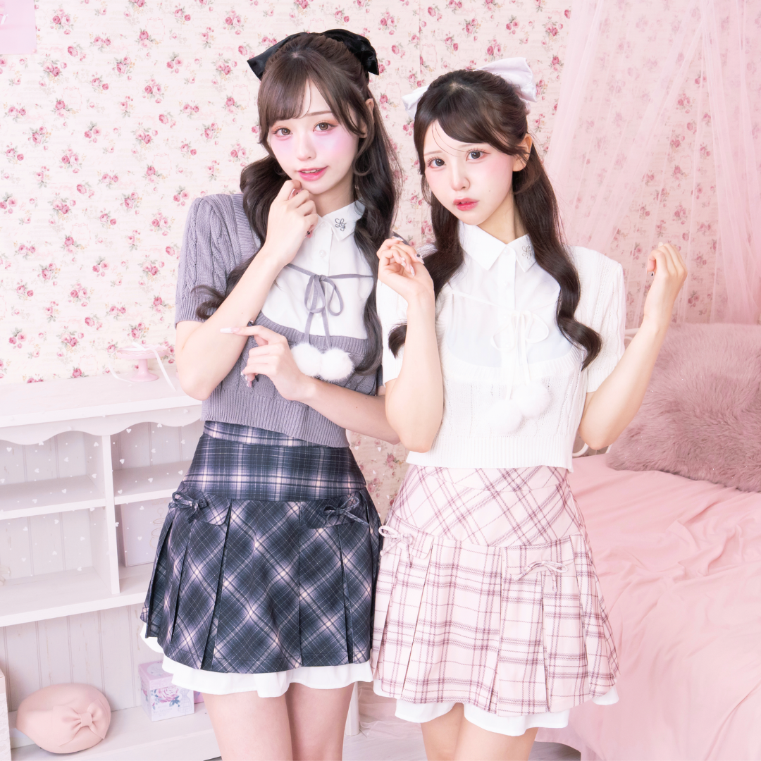 《LAFARY closet》プリーツフリルスカパン