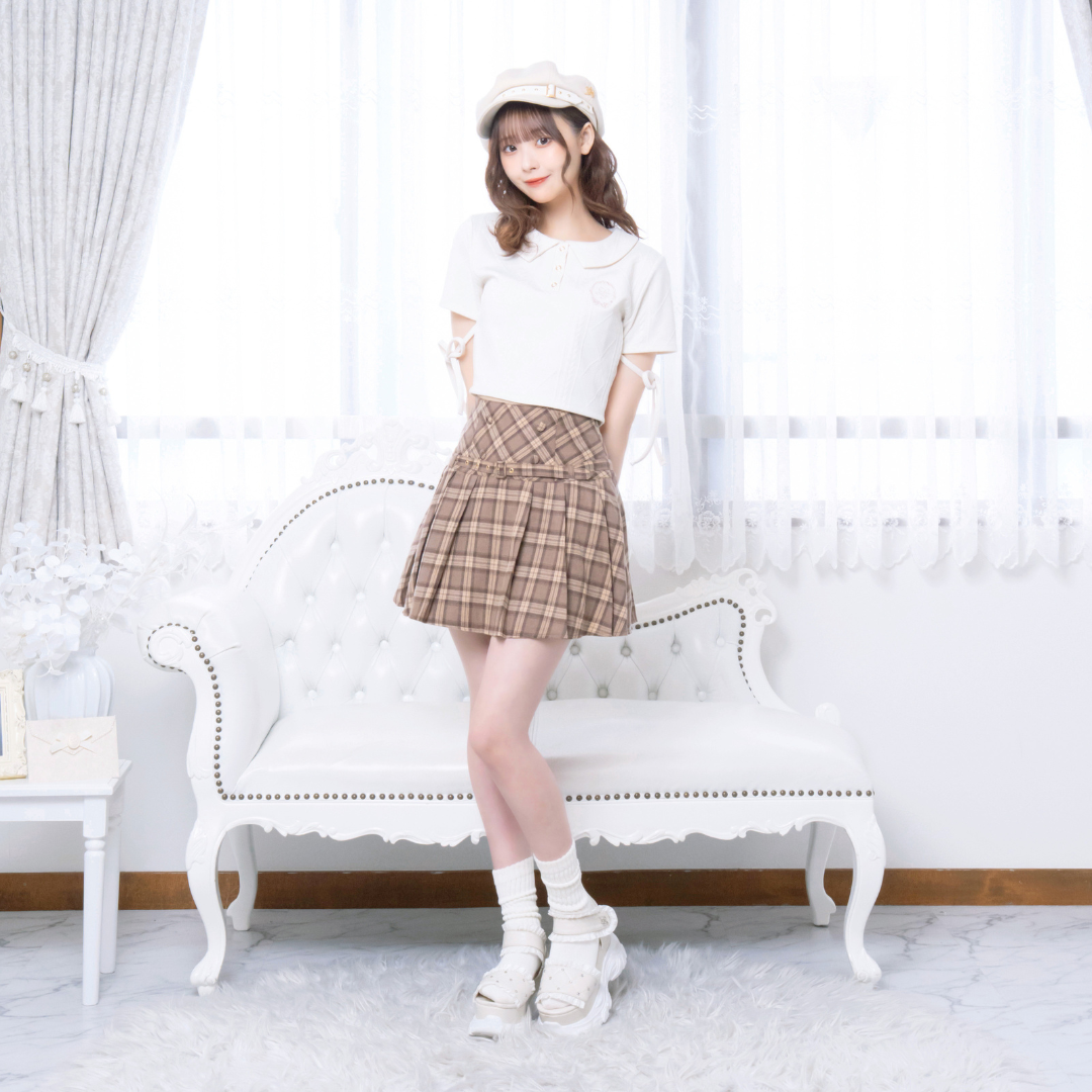 ブラウンチェック:161cm