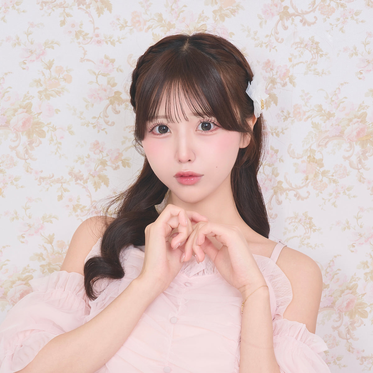 《LAFARY closet》チュールフリルヘアクリップ