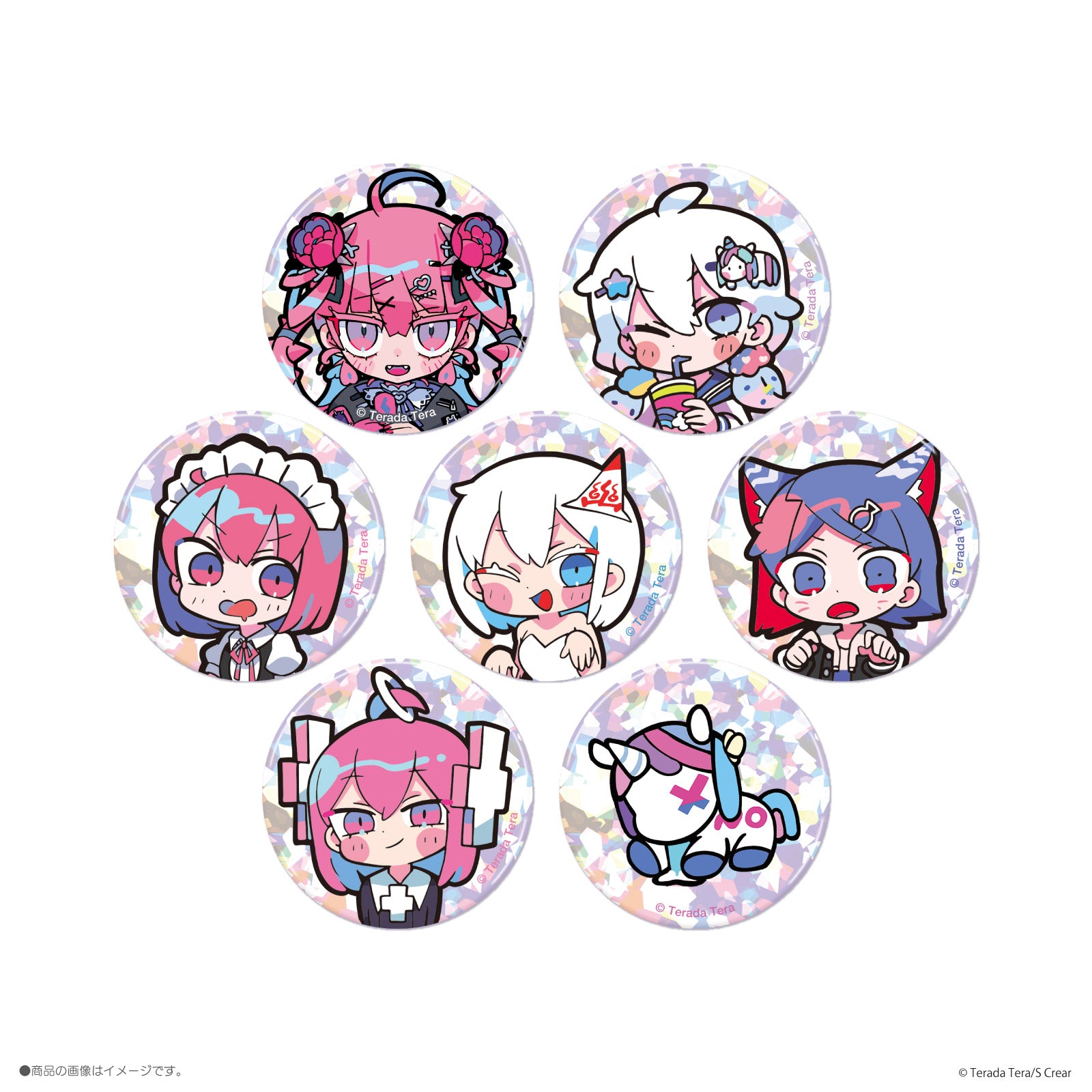 《寺田てら×LAFARY》ランダム缶バッジ