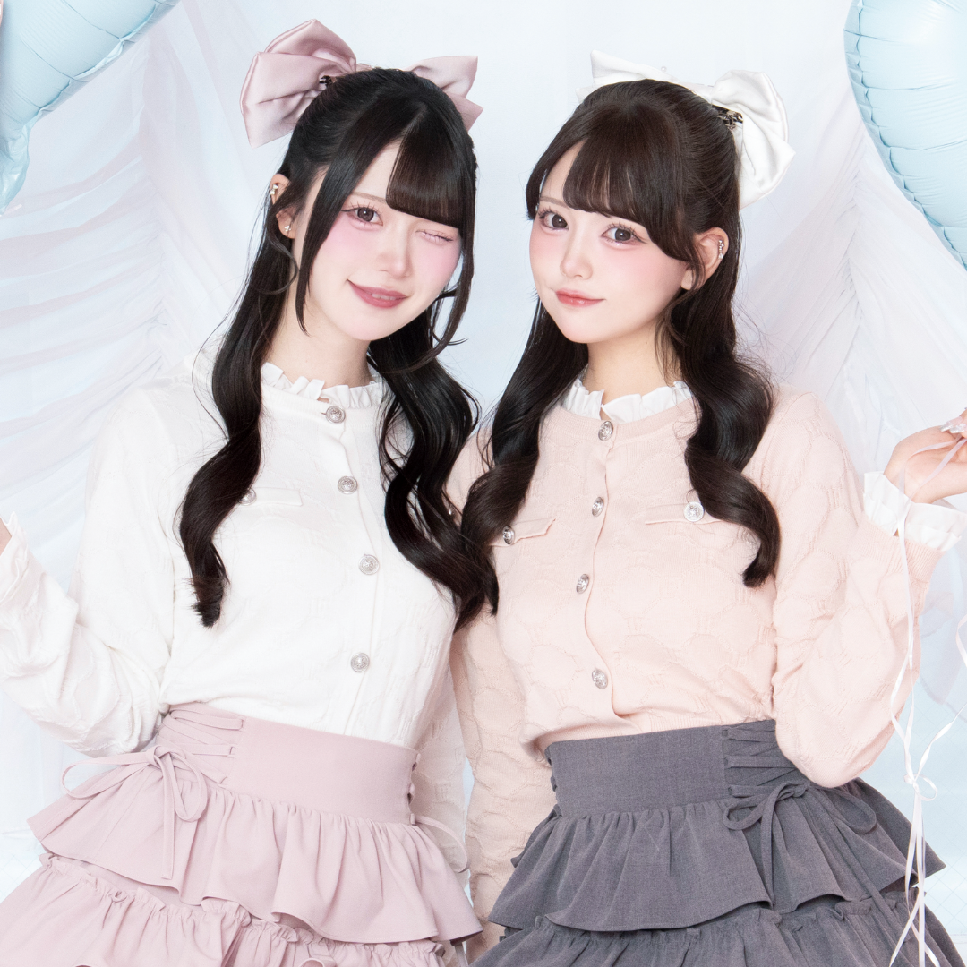 《LAFARY closet》ビジューサテンリボンバレッタ