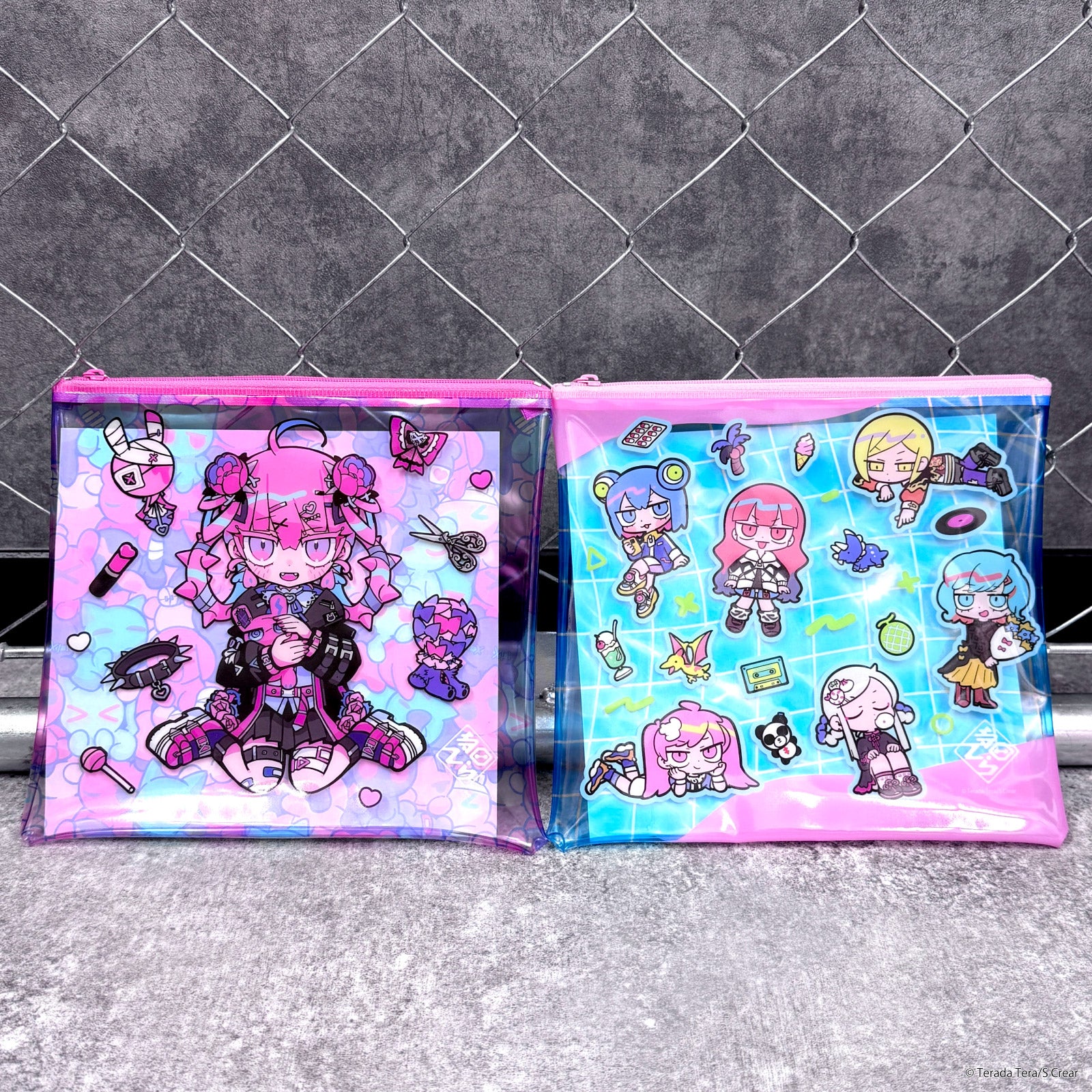 《寺田てら×LAFARY》BIGクリアポーチ