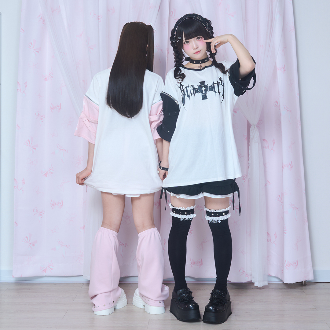《mine》BrattYジップTシャツ