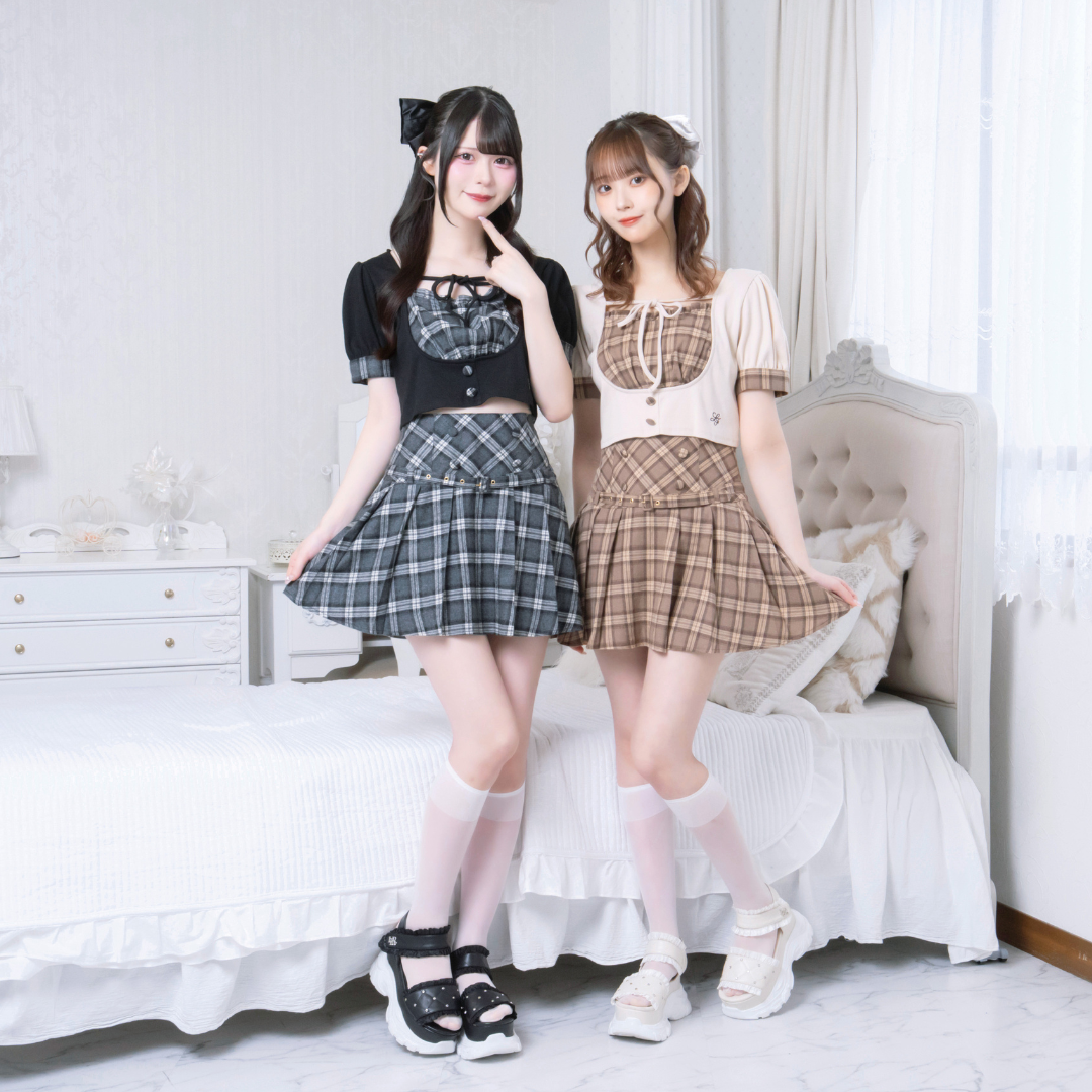 《LAFARY closet》ドーリープリーツスカパン