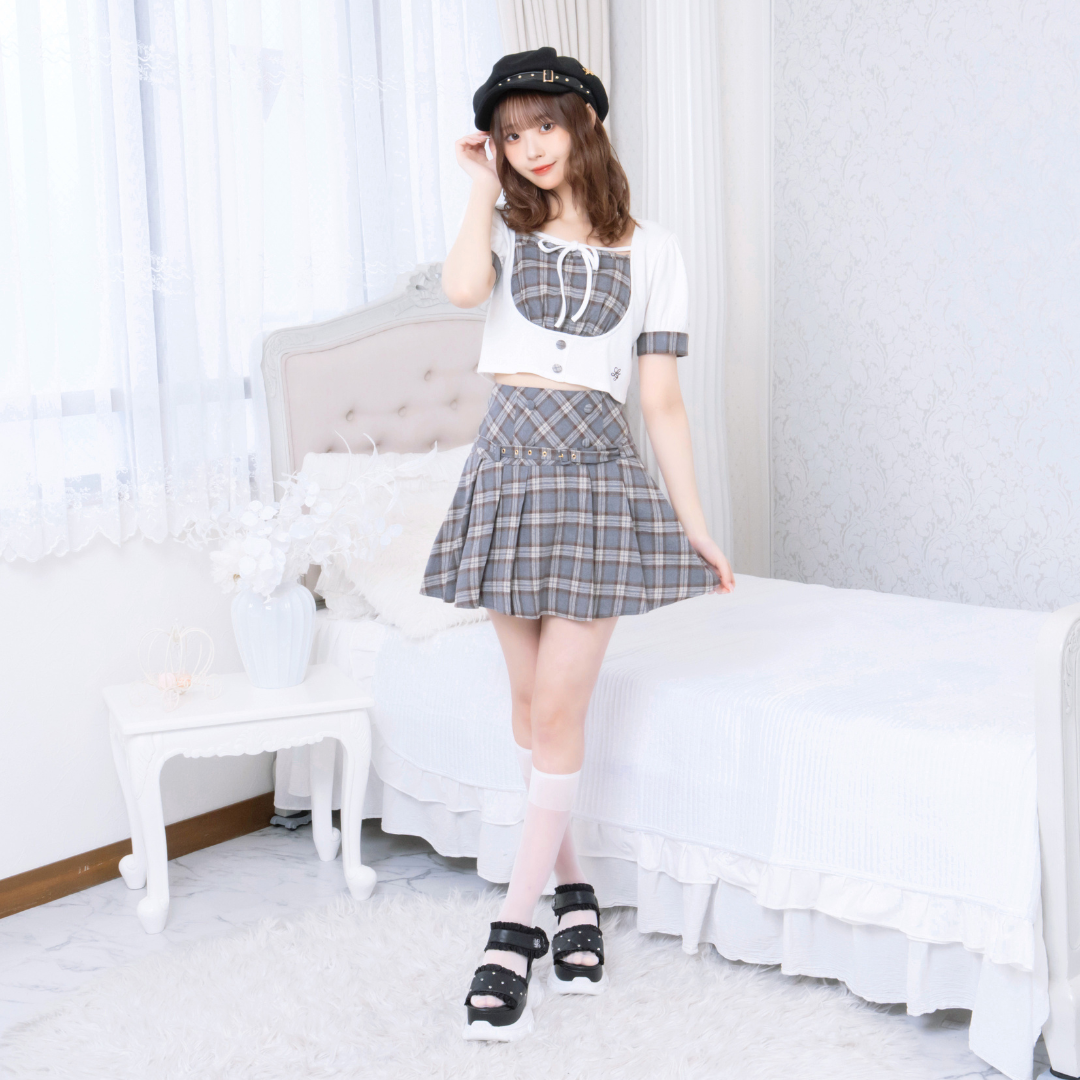 ブルーチェック:161cm