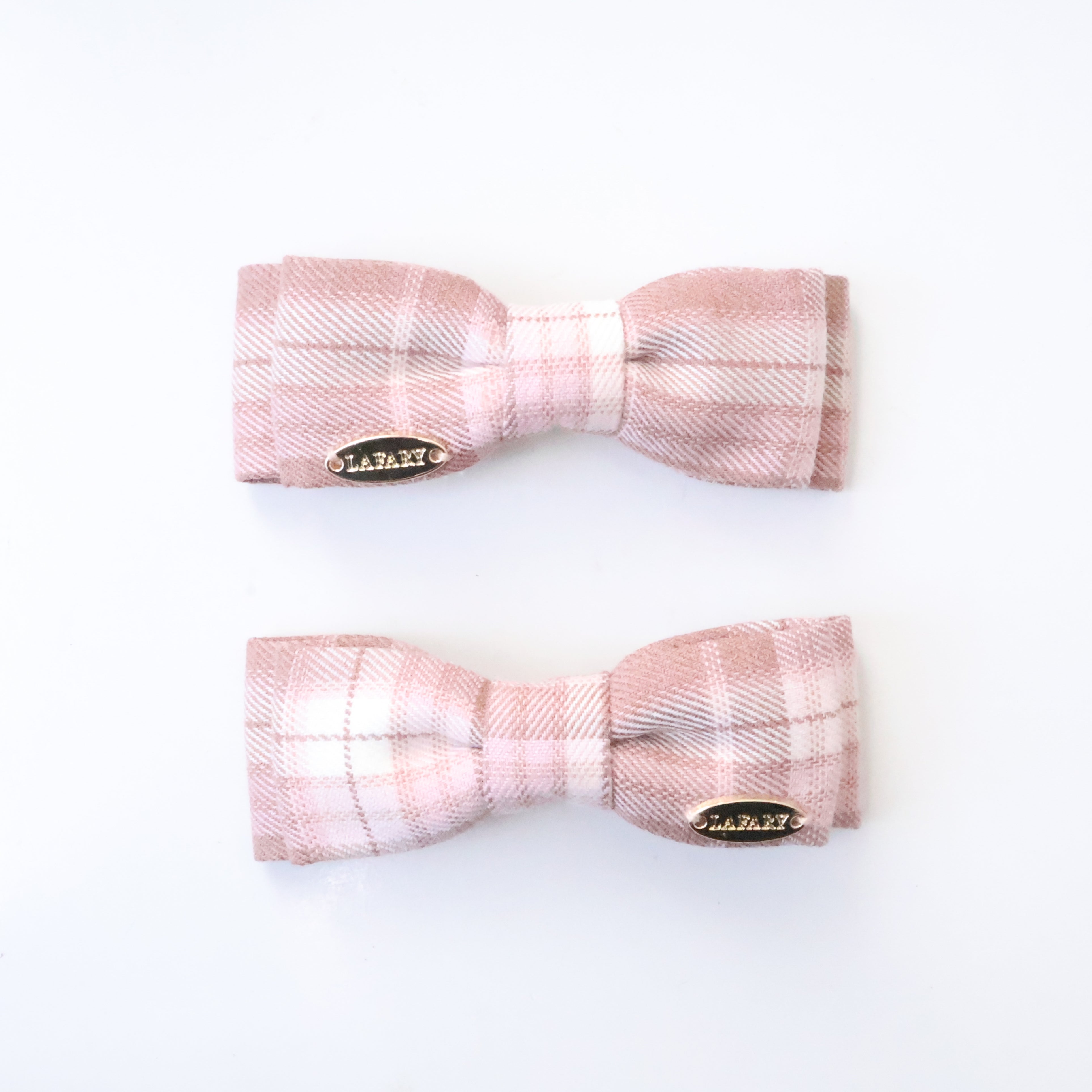 《LAFARY》チェックリボン
