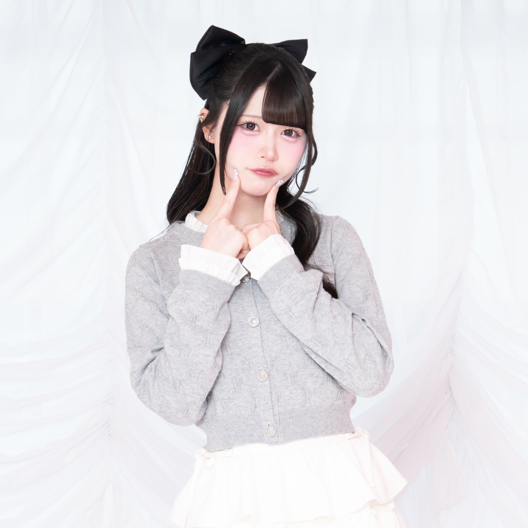 《LAFARY closet》ビジューサテンリボンバレッタ