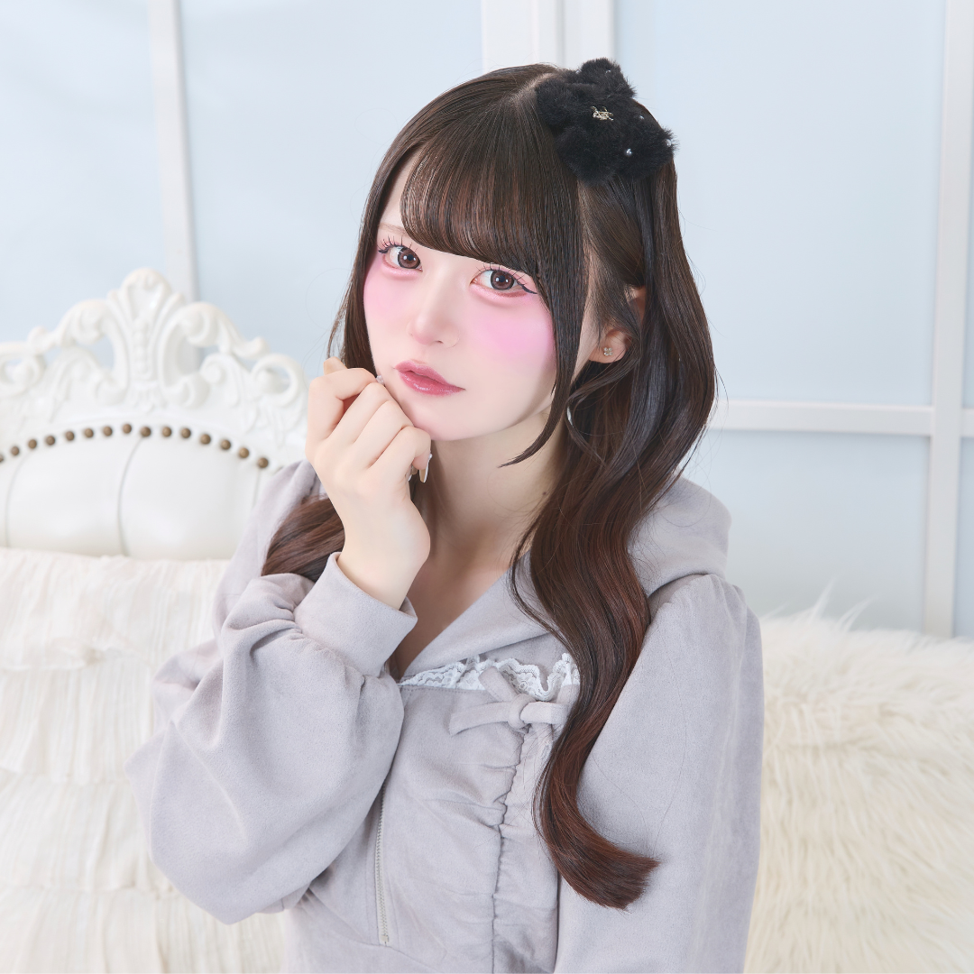 《LAFARY closet》スエードパーカーワンピ