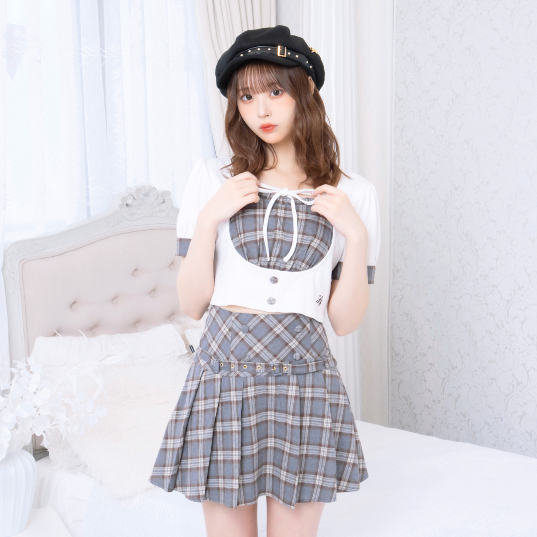 ブルーチェック:161cm
