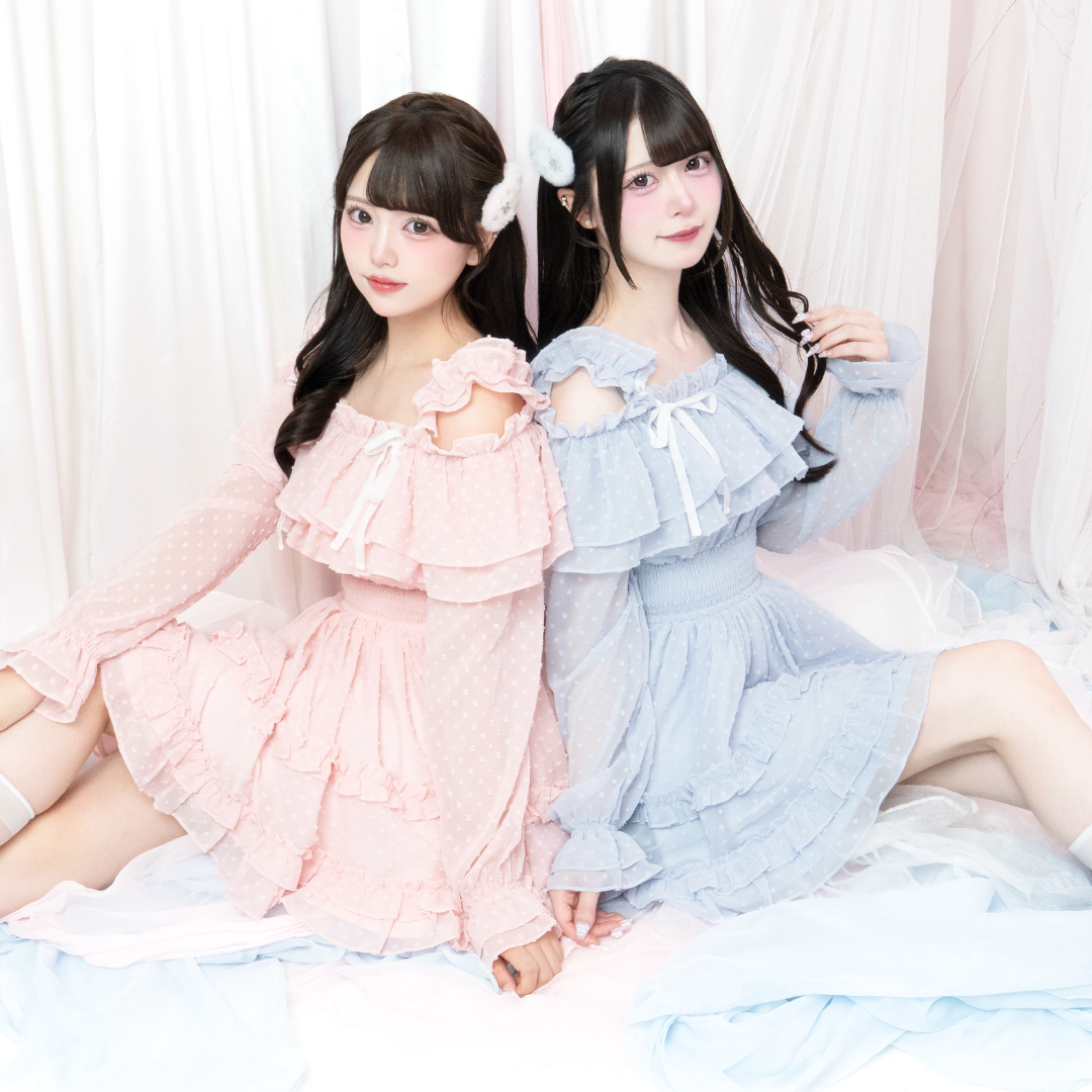 ブルーグレー:163cm/ピンク:163cm