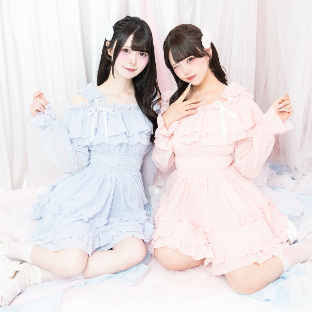 ブルーグレー:163cm/ピンク:163cm