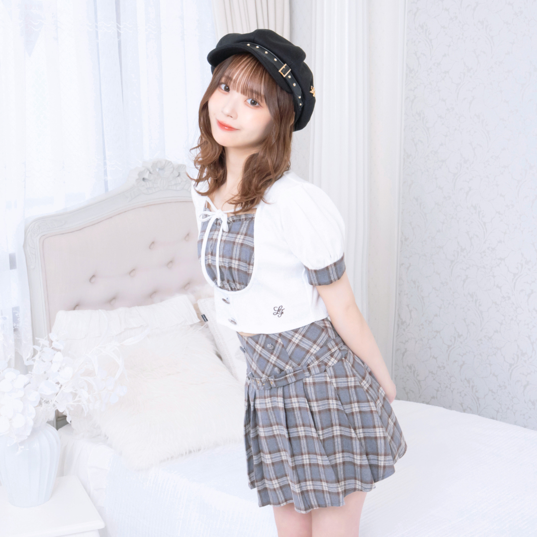 ブルーチェック:161cm