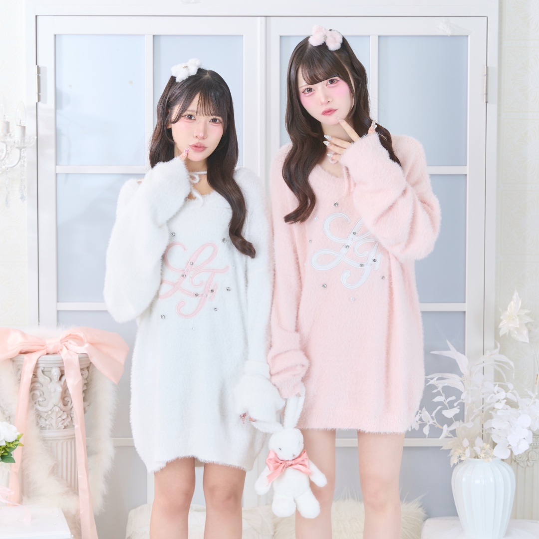 ホワイト×ピンク:152cm/ピンク×ホワイト:163cm