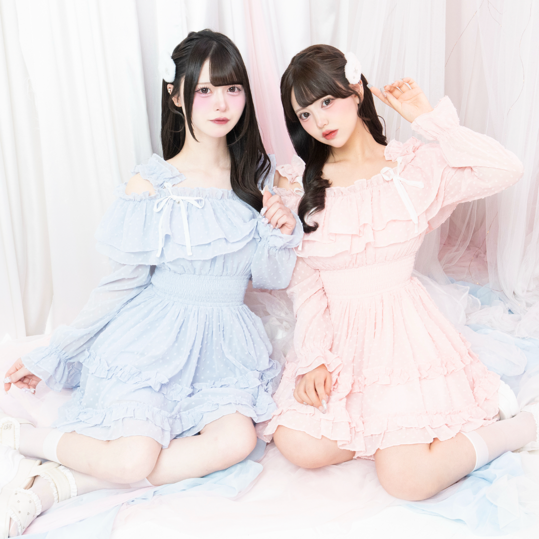 ブルーグレー:163cm/ピンク:163cm