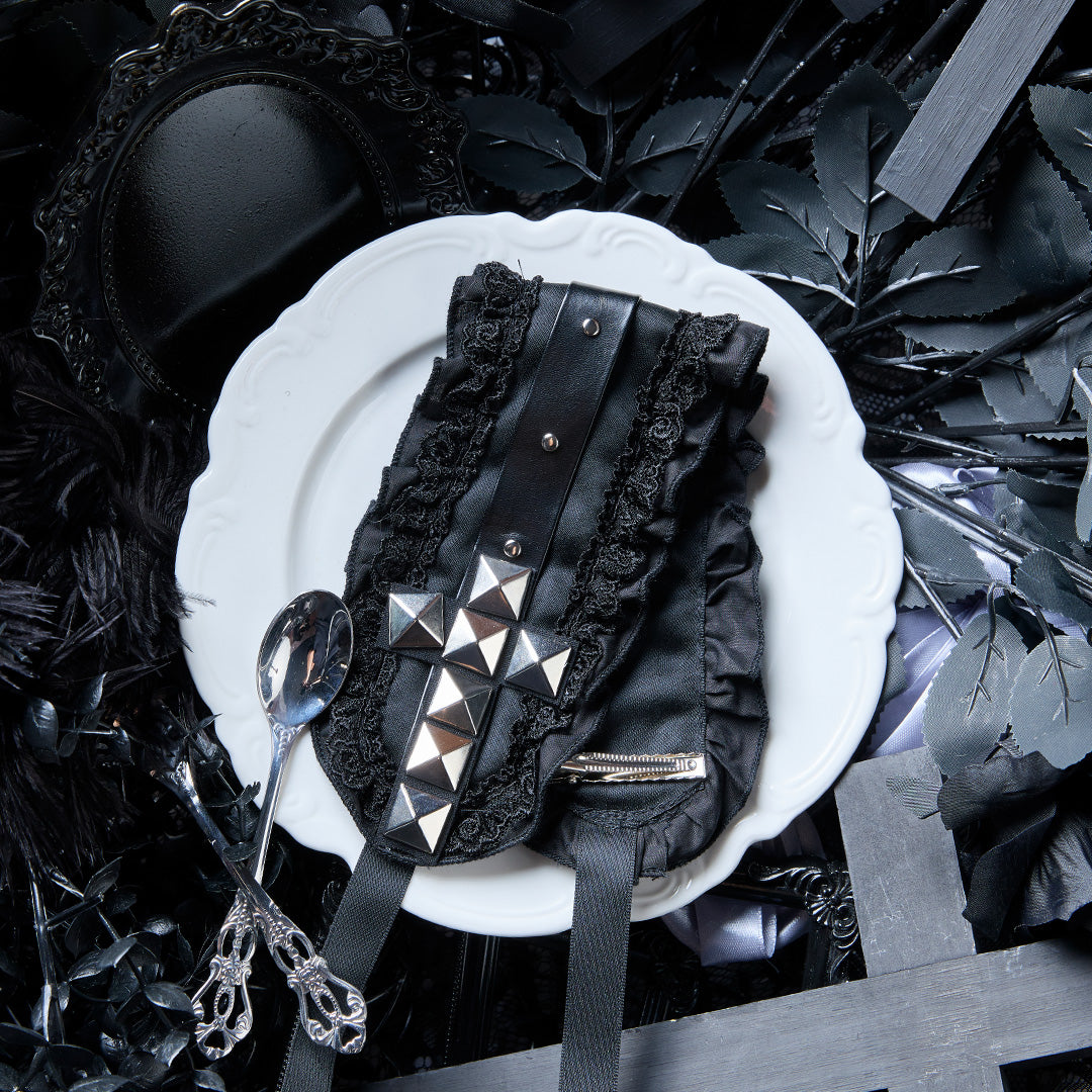 《mine》スタッズクロスヘッドドレス