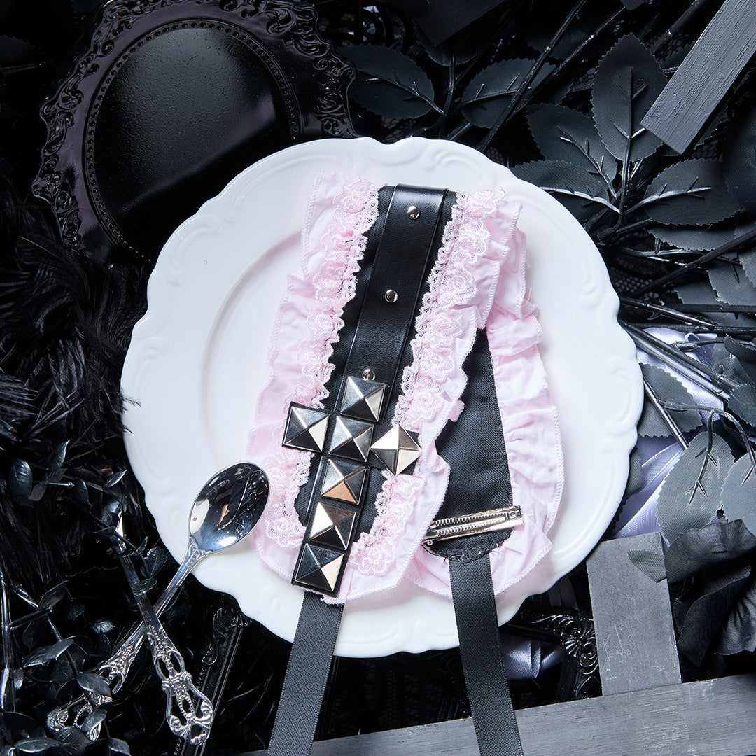 《mine》スタッズクロスヘッドドレス