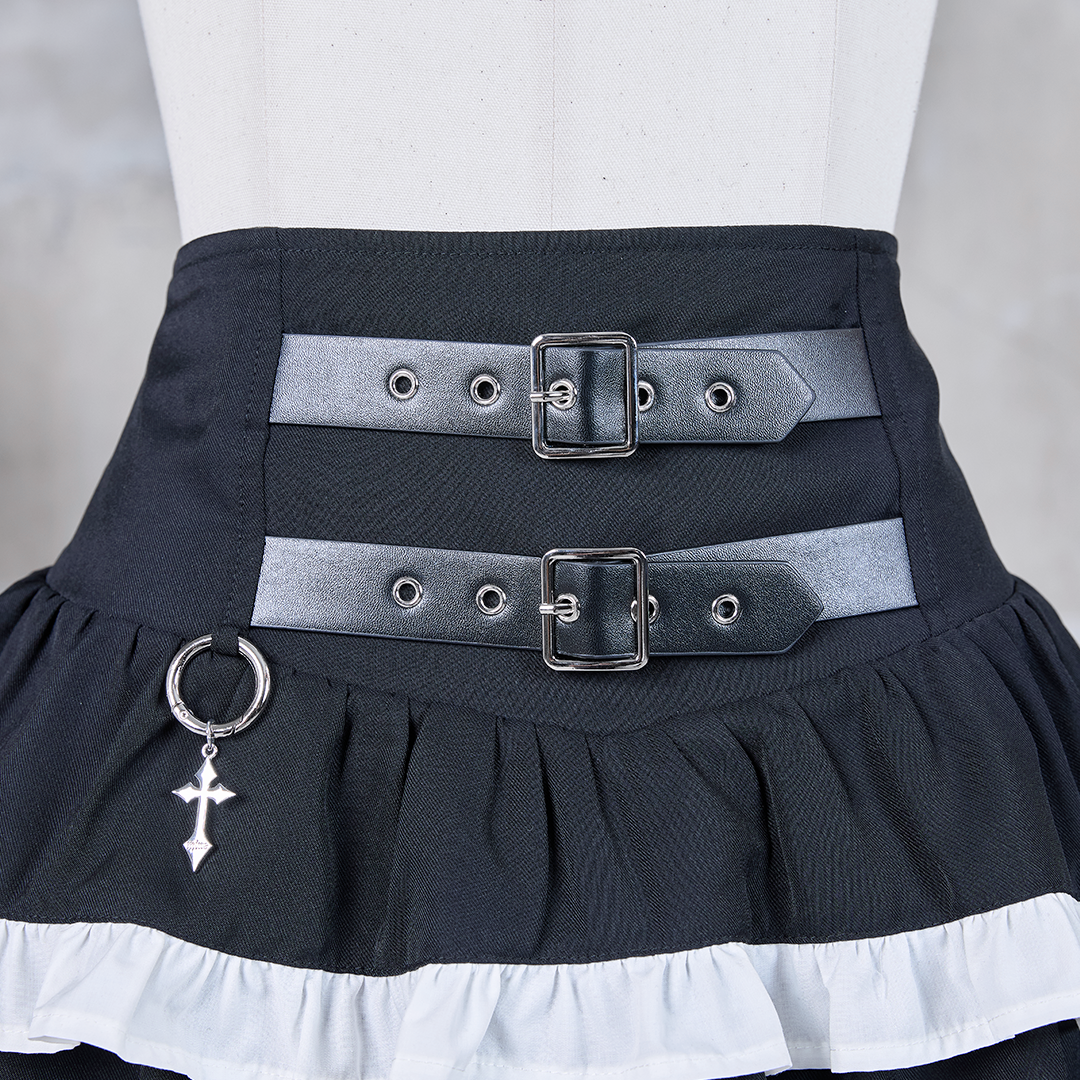 《mine》クロスチャームベルトスカパン