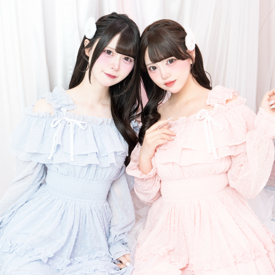 ブルーグレー:163cm/ピンク:163cm