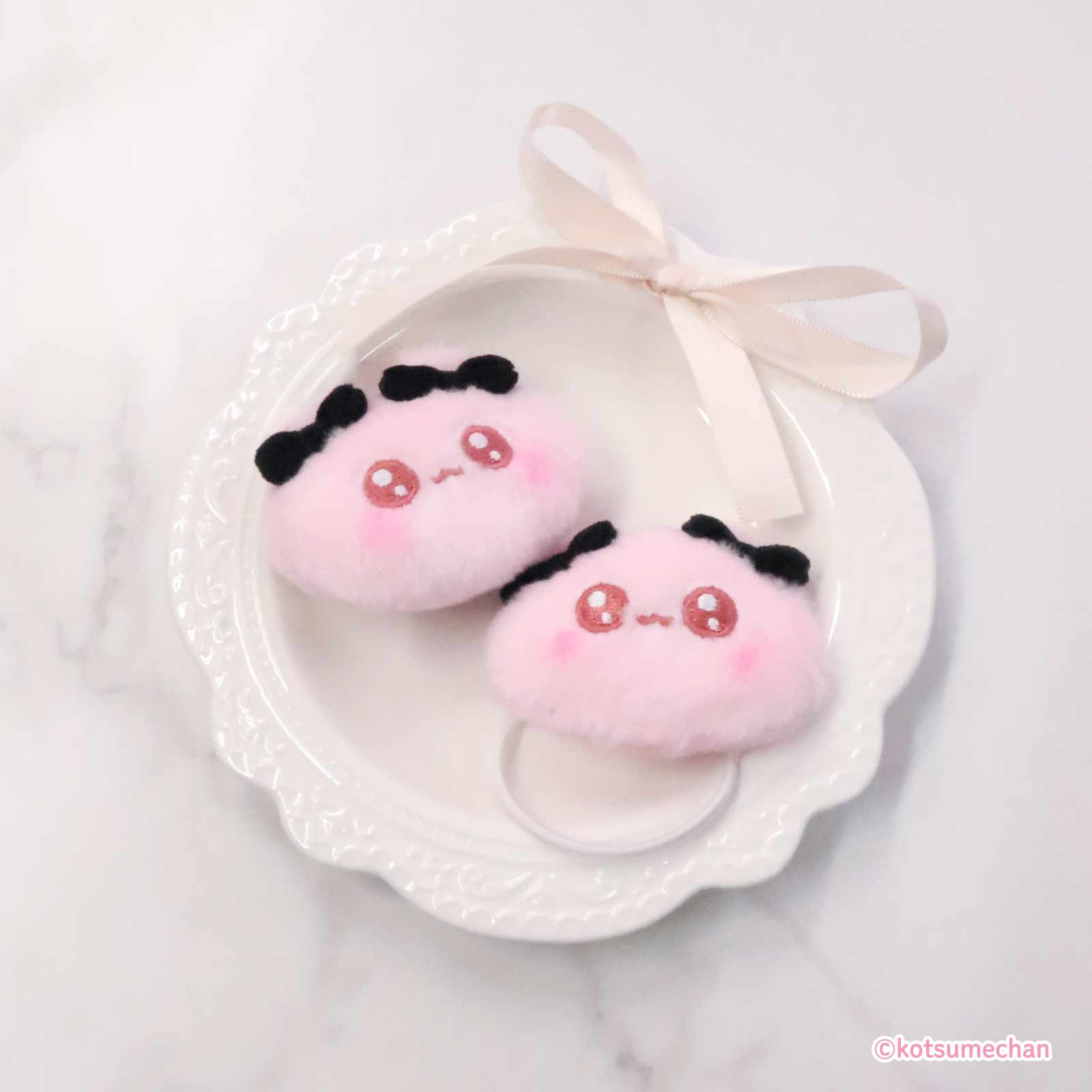 《うちゃ×LAFARY》ぬいぐるみヘアクリップ