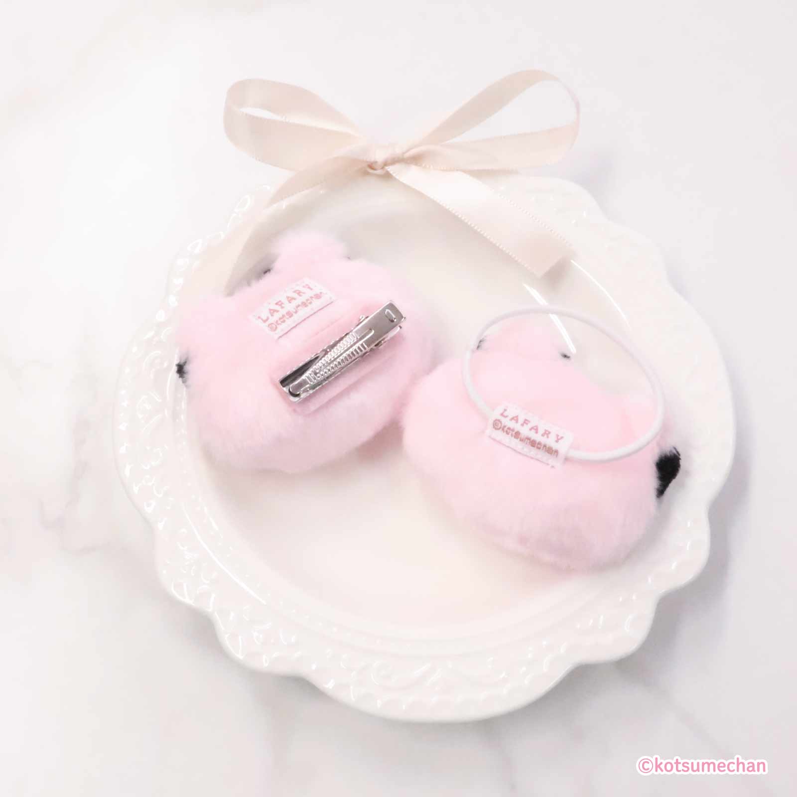 《うちゃ×LAFARY》ぬいぐるみヘアクリップ