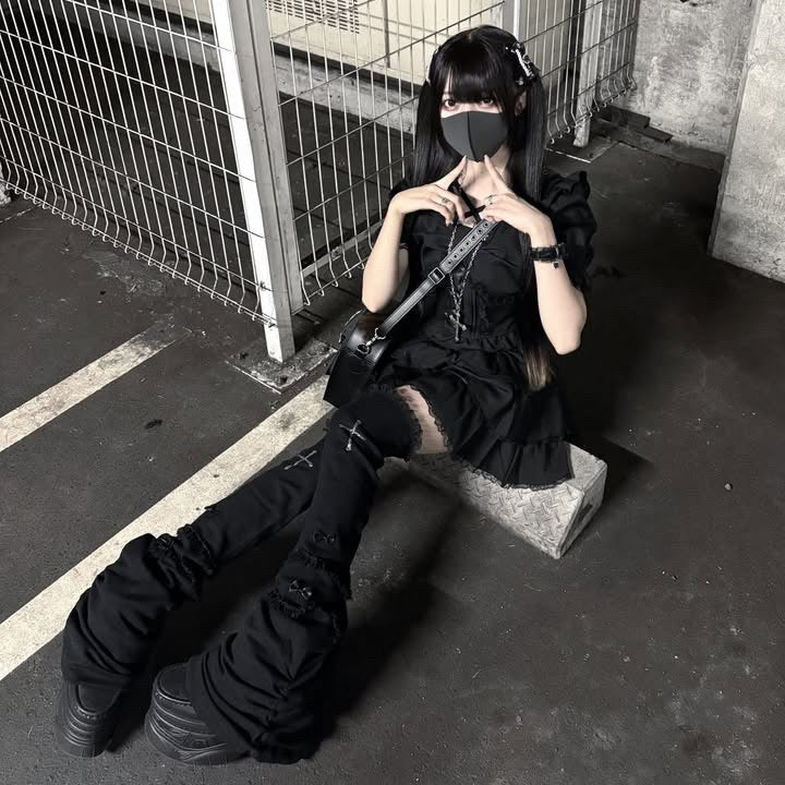 《mine》ニーハイレッグウォーマー