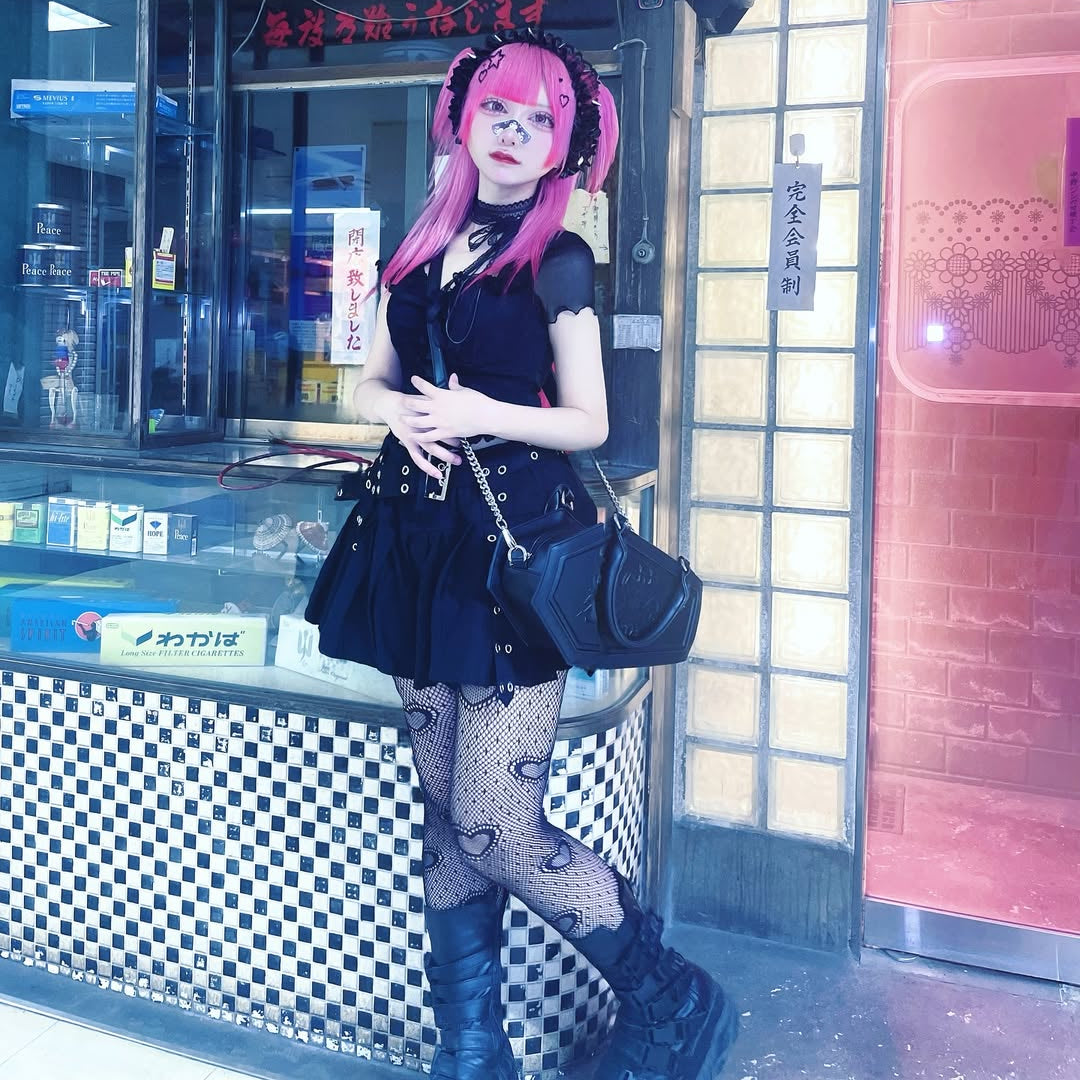 《mine》ハートタイツ