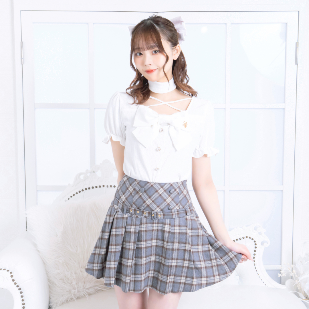 ブルーチェック:161cm