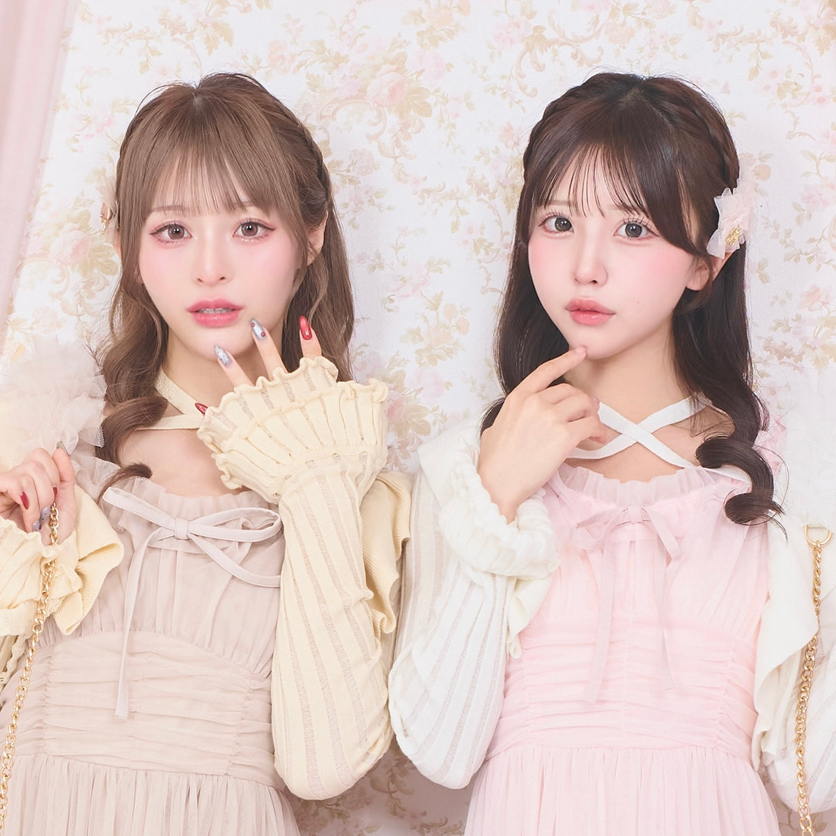 《LAFARY closet》チュールフリルヘアクリップ