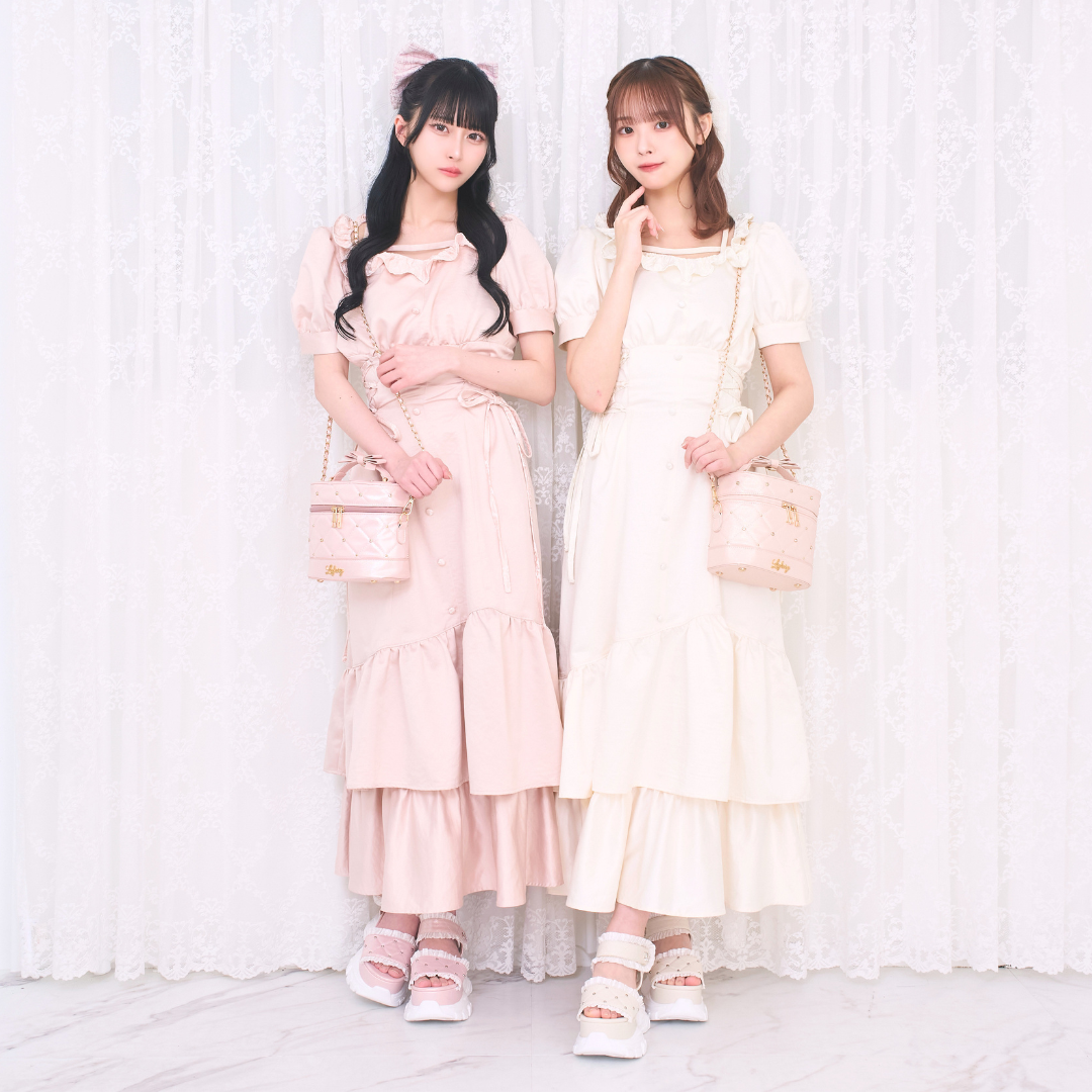 ピンク:159cm/アイボリー:161cm