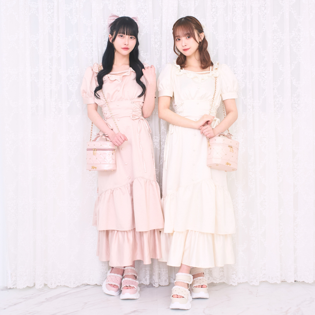 ピンク:159cm/アイボリー:161cm