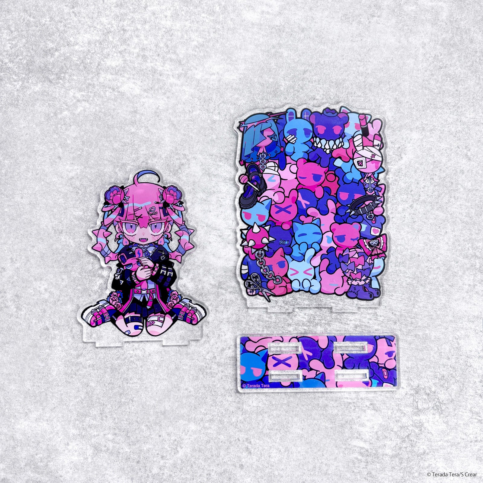 《寺田てら×LAFARY》ジオラマアクリルスタンド