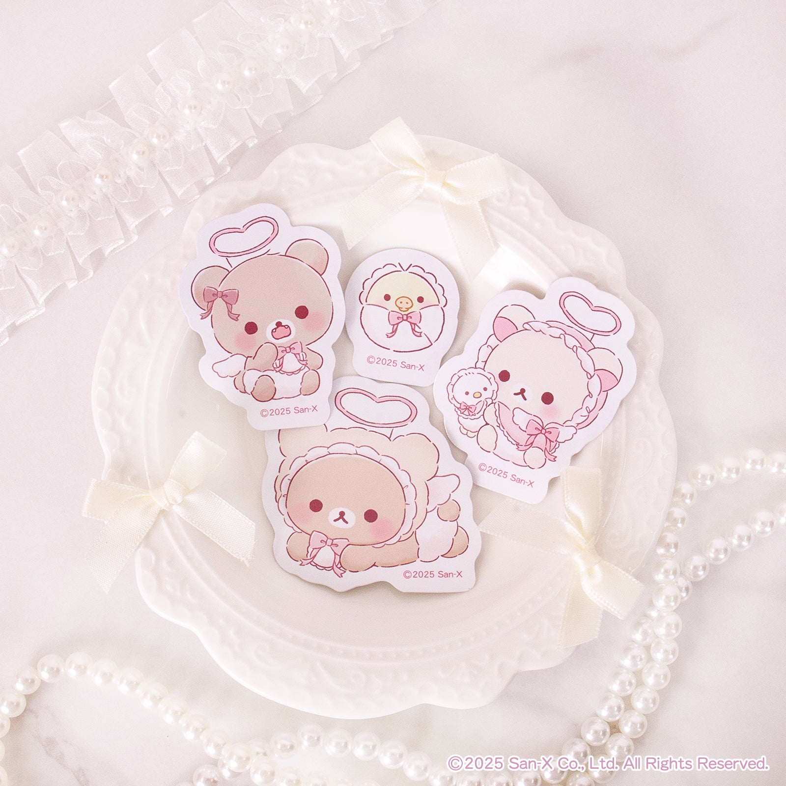 《リラックマ×LAFARY》ステッカー