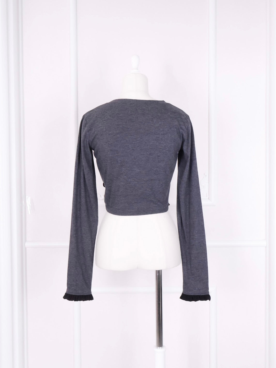 《LAFARY》ドロストリボントップス